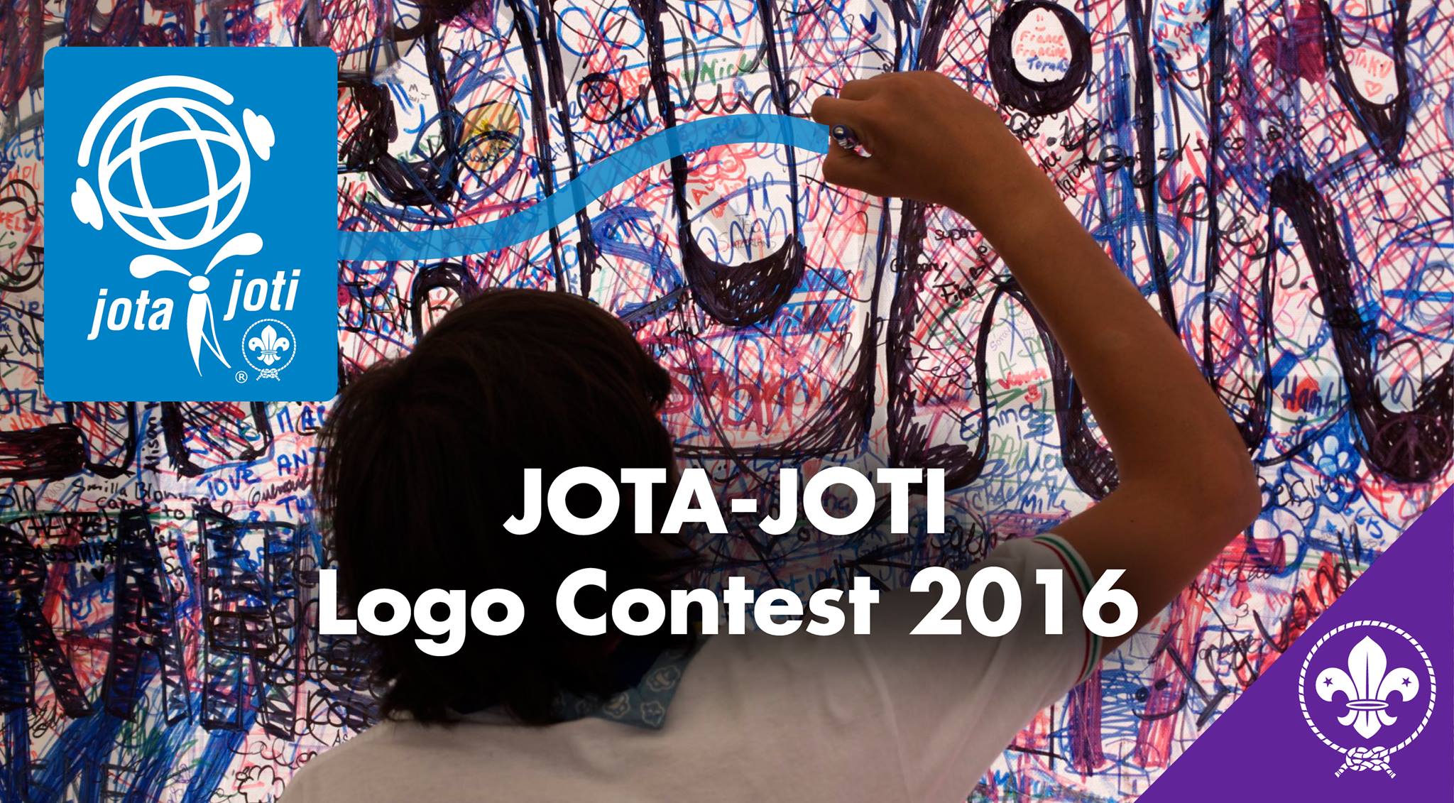 Seid der nächste Gewinner des JOTA-JOTI Logo-Wettbewerbs!